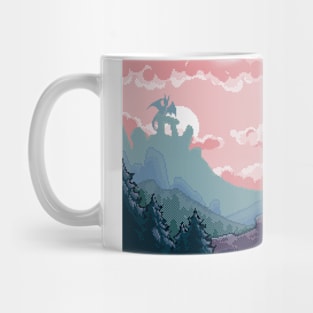 Fantasy Castle At Sunrise - apparel, sticker, case and more Mug